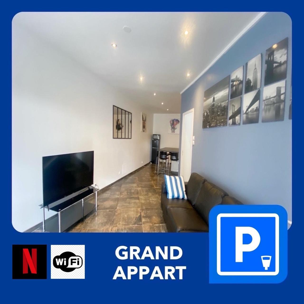 021 Chic & Cosy Grand Appart 84M2 Hypercentre Wifi Smart Tv Netflix แซงต์-เอเตียน ภายนอก รูปภาพ